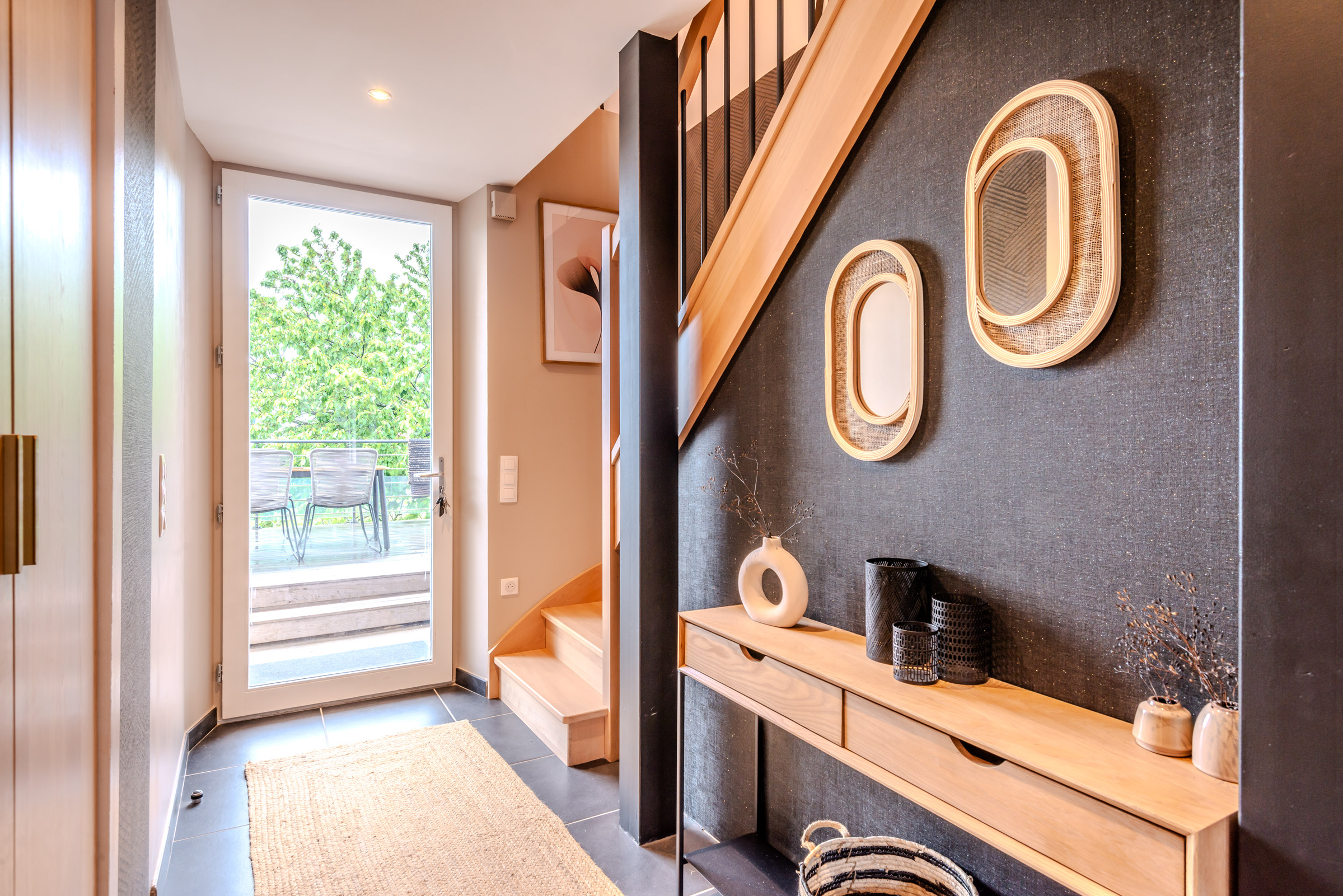 Intérieur rénové par Ôniris — architecte d'intérieur en Haute-Savoie